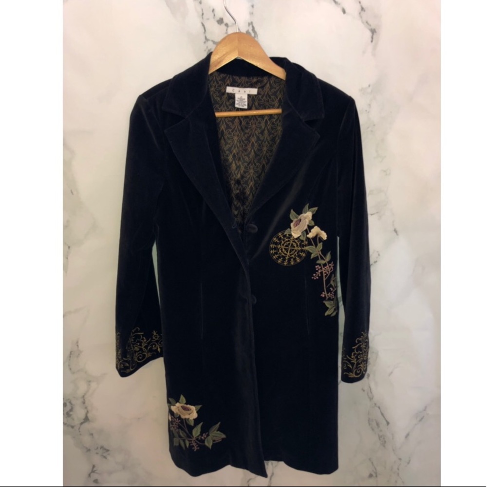 CAbi Antoinette from Paris Embroidered Coat #700